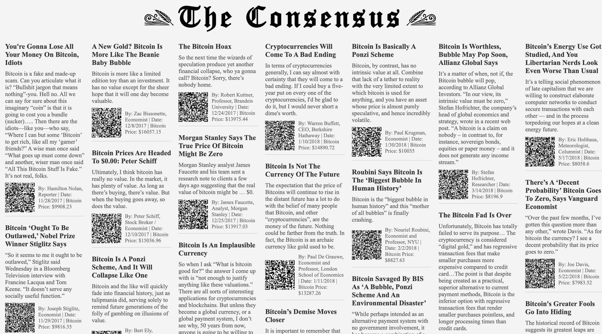 The Consensus